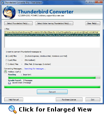 Import Thunderbird to Live Mail to Convert Thunderbird to PST